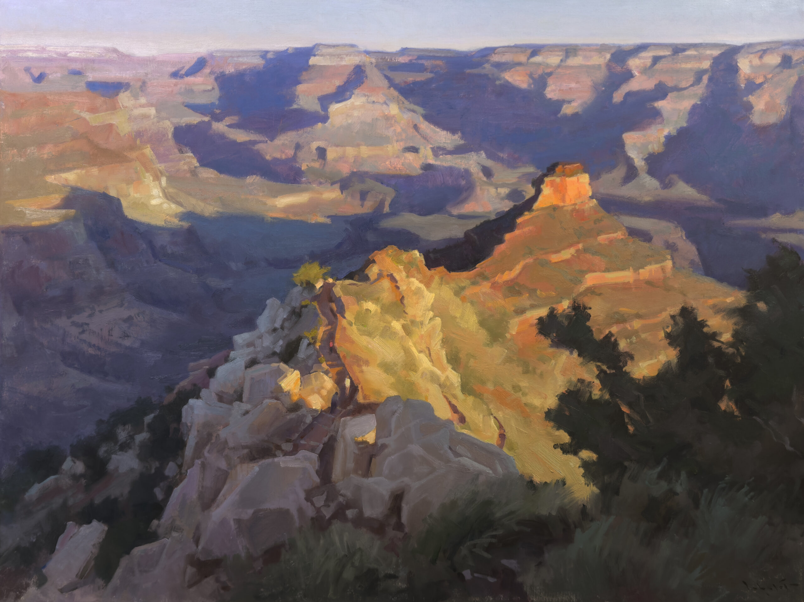 South Kaibab Descent by John Lasater IV